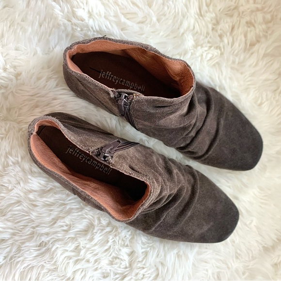 NEW Jeffrey Campbell Suede Booties - Picture 11 of 15